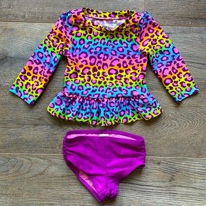 Leopard Baby Swim Suit